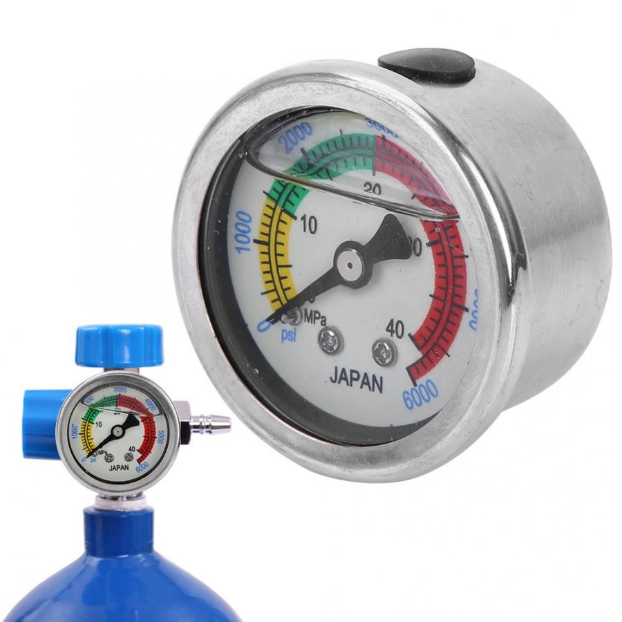 เกจวัดความดัน PCP 6000PSI 40Mpa สำหรับปั๊มลม M10*1 วัดความดันสูง น้ำมัน ราคา ถูกที่สุด ดีลบีเคเค แกลเลอรีภาพที่ 3