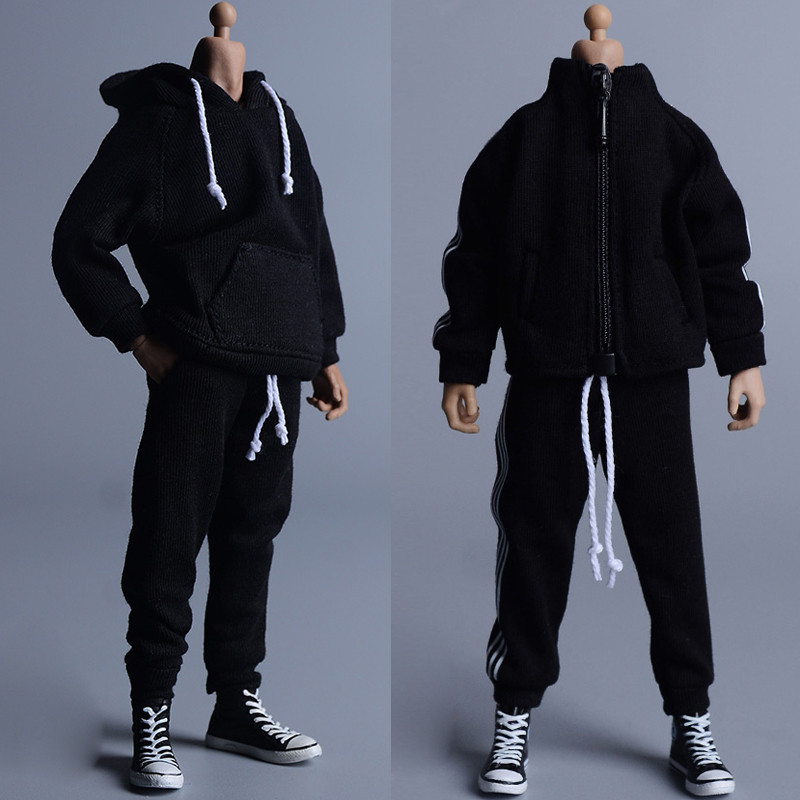 [โปรโมชั่นพิเศษ] พร้อมสต็อก Romankey X COWL Sweatpants 1/12 ชุดกีฬา 20 ซม.Super Action Figure เสื้อผ้าทหารชาย