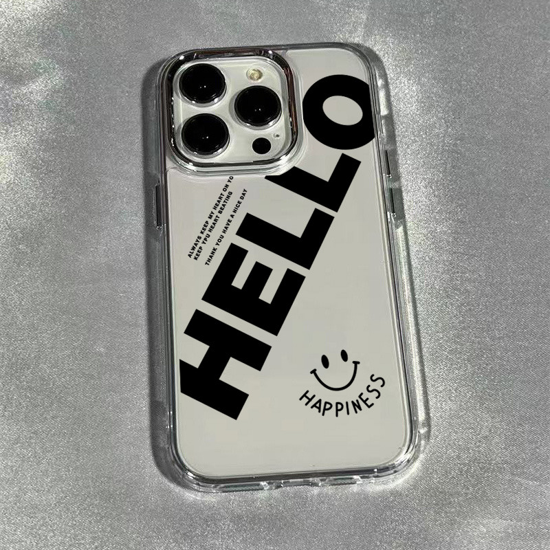 ความรู้สึกขั้นสูง จัดส่งจากประเทศไทย สถาปัตยกรรมคำ สำหรับ iphone เคสไอโฟน 13 12 11 PRO MAX 16 15 14 X XS MAX XR 7/8PLUS - รูปที่ 3