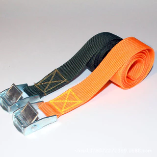 Buckle Tie Down Cargo Strap Belt for Car MotorcycleTraction Rope Ratchet Belt forLuggageBicycle with Metal Buckle Strong