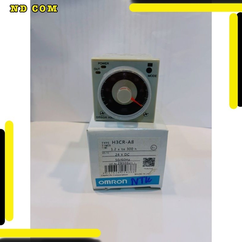 H3cr-a8 สุดคุ้ม! OMRON  H3CR-A8 24VACพร้อมส่ง   สุ่งทุกวัน ร้านออกบิลเงินสดได้