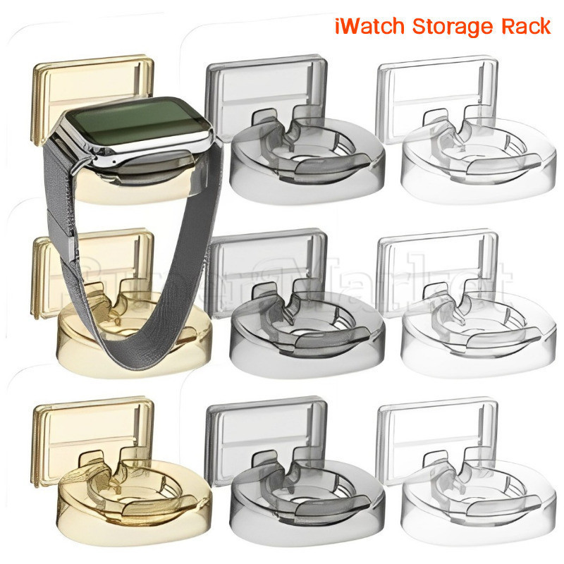Iwatch Watch Storage Rack - ขาตั้งปลั๊กชาร์จแบบไม่ต้องเจาะ - แท่นชาร์จนาฬิกา - ชั้นวางนาฬิกา - อุปกรณ์เสริมนาฬิกา - ฝัง, พอดีที่แม่นยํา, มั่นคง, พกพ