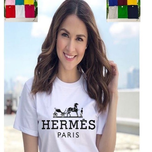 เสื้อวินเทจชาย เสื้อเด็กหญิง HERMES PARIS - เสื้อย การ์ตูน หลวม y2k น่ารัก ใส่สบายๆ รัดรูป S-5XL