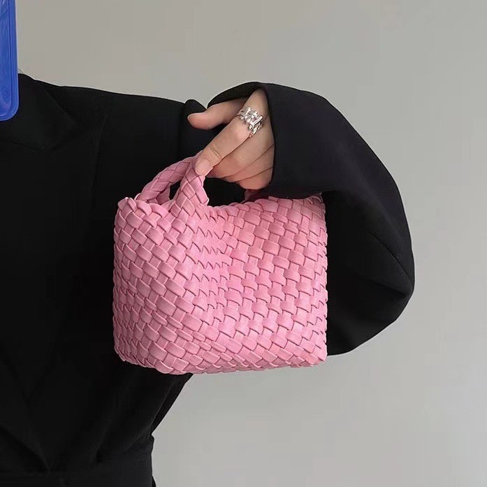 สไตล์ใหม่ทอมือกระเป๋า Tote High-End อินเทรนด์ Messenger กระเป๋าถือ
