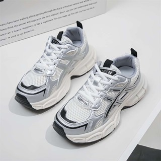 รองเท้าผู้หญิง รองเท้าผ้าใบระบายอากาศได้ดี นาด 5.5 ซม.ที่ตอบ…