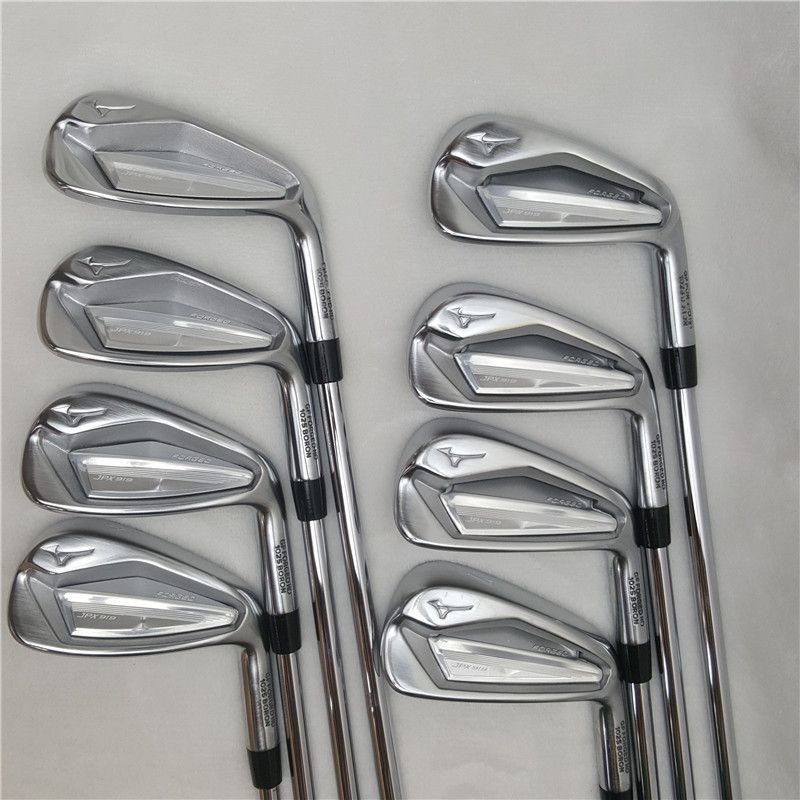 Mizuno JPX 919 ชุดเหล็กไม้กอล์ฟ 4-9PG R/SR/S Steel/graphite Shaft รวมถึงฝาครอบ 456789หน้า