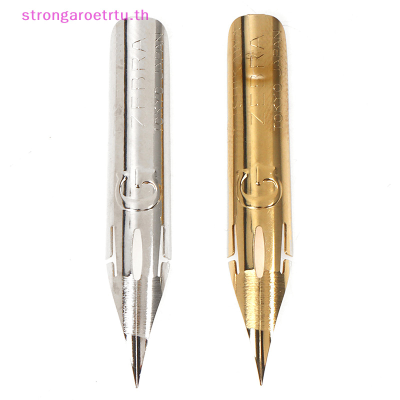 Strongaroetrtu คุณภาพสูงสแตนเลสสตีล Zebra G Nib Comics ปากกาอุปกรณ์ Wrig TH