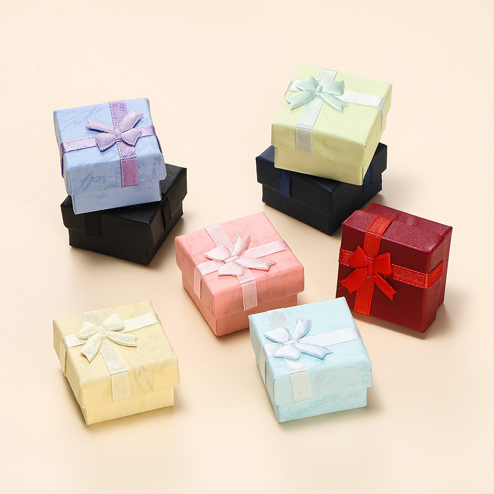 St. kunkka Lover ของขวัญวันเกิดกล่องสร้อยคอกล่องสร้อยข้อมือสีสันสดใสกล่องเครื่องประดับพร้อมโบว์สําหรับเพื่อนคู่หูของขวัญ