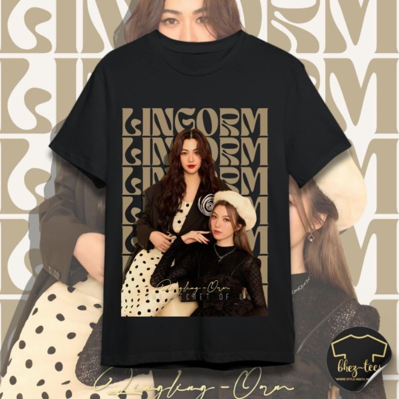 🔥ร้อนแรง🔥 LingOrm ใหม่ล่าสุด The Secret of Us เสื้อยืดดาราสาวไทย #TS04 ใจซ่อนรัก LingOrm T-SHIRT เสื้อยืดแฟชั่น