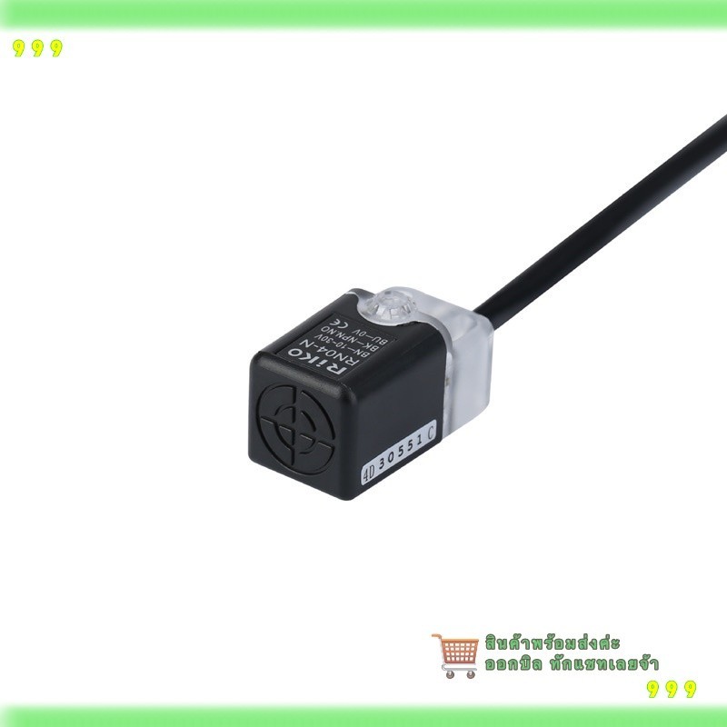 สั่งเลย! RN04-N sensor เซ็นเซอร์ ยี่ห้อ RiKO (อย่างดี)ชนิด จับโลหะ 10-30VDC NPN-NO จาก กทม