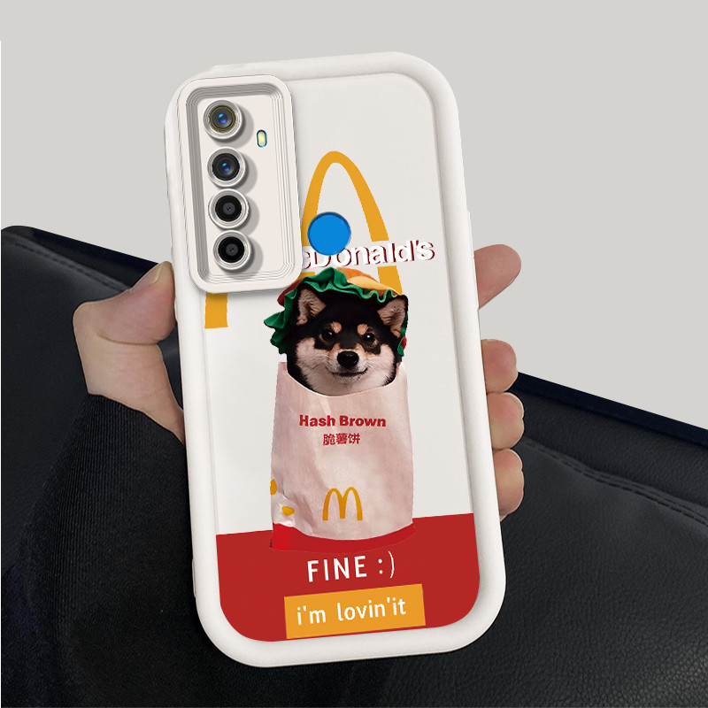 Realme 5 5i 5 pro 6 6s 6i 6 pro 7 7i c17 7 pro 8 8s 8i 8 pro 9 9 pro plus 9i 10s 10 pro + 4g 5g เคสโทรศัพท์สุภาพสตรีสไตล์กันกระแทกรวมทุกอย่าง เคสซิลิโคน - รูปที่ 4