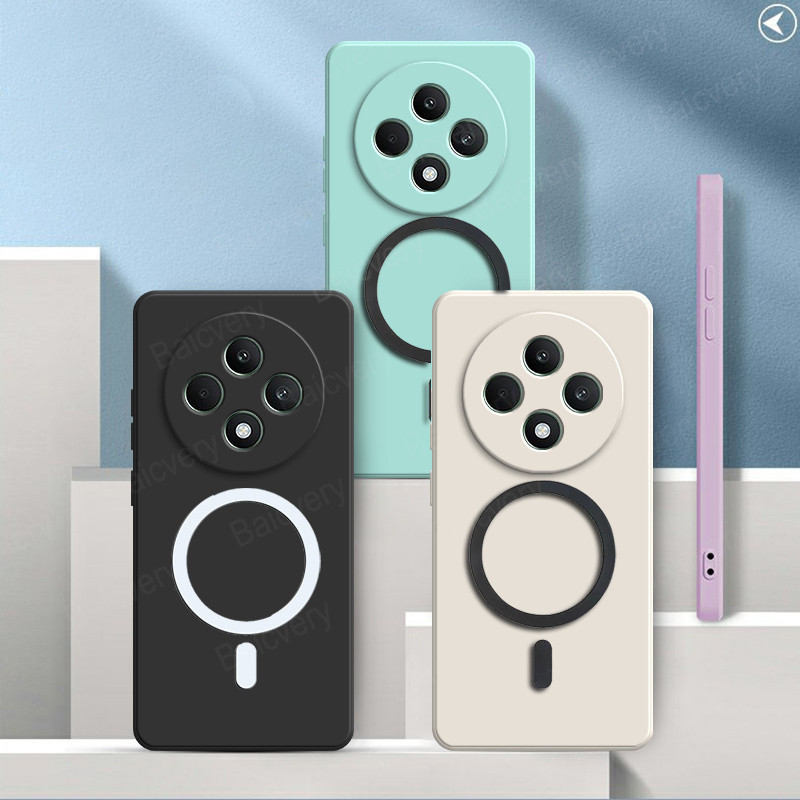 เคส Xiaomi Redmi 14C Poco C75 พร้อมสติ๊กเกอร์ชาร์จไร้สายแบบแม่เหล็ก ราคา ถูกที่สุด ดีลบีเคเค แกลเลอรีภาพที่ 5