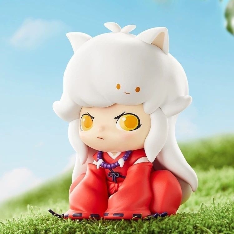 dimoo pilot bear dimoo inuyasha dimoo doll ยี่ห้อใหม่ที่ยังไม่ได้เปิด POPMARTDimoo Inuyasha รูปเครื่