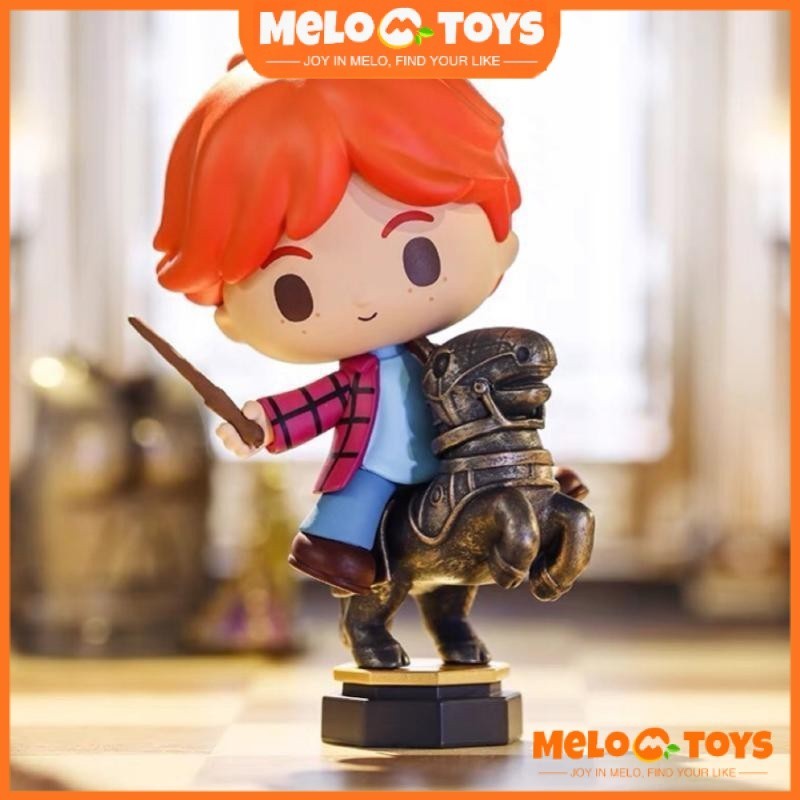 ของแท้ POPMART Harry Potter Magic World Props Influencer Mystery Box Hermione Ron ชายหญิงของขวัญ