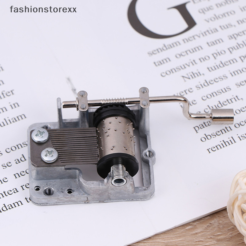 [ADP]Moving Music Box Play Set 18 สี Mechanical Music Box Hand Crank Music Box vvn