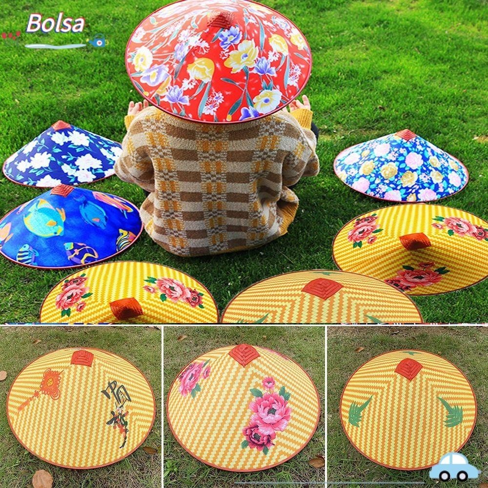 Bolsa Mexican Pompom Hat 2023 Party Holiday Decorative Hawaiian Style Show Straw Wear