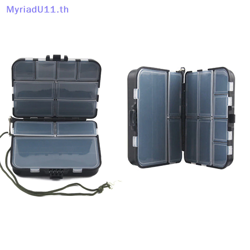 MyriadU Storage Case Flying Fishing Tackle Box ช้อนตกปลา Hook Bait Storage Box อุปกรณ์ตกปลา TH