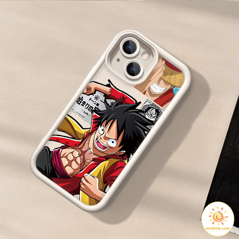 ตัวการ์ตูนวันพีซอะนิเมะเลือดร้อนของญี่ปุ่น 12 ไอโฟน11 For iPhone12 13 14 15Pro MAX X XS XR XS 6 7 8Plus SE20 เคสโทรศัพท์