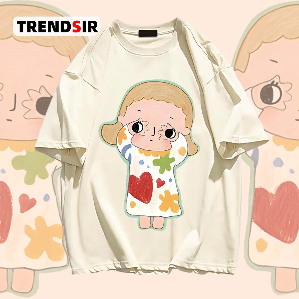 TrendSir New เสื้อยืด cotton แขนสั้น มาใหม่ 100% Cotton 9สี M-3XL