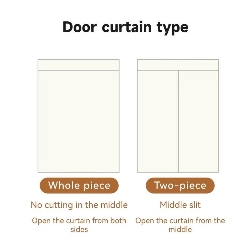 แนะนำ ผ้าม่าน ผ้าม่านประตูแบบราว, ขนาดและลวดลายที่กำหนดเอง, พร้อมราวยืดหดได้ ผ้าม่านประตูแบบเวลโคร ติดเองและไม่ต้องเจาะ สำหรับห้องครัว ห้องนั่งเล่น ห้องนอน ป้องกันความเป็นส่วนตัว*- ราคาพิเศษ มีเก็บเงินปลายทาง