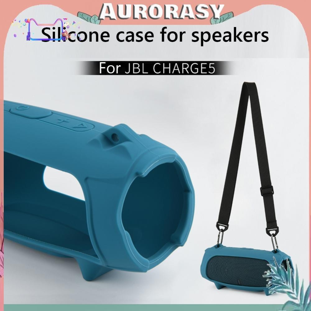 เคสซิลิโคนป้องกันการตกสําหรับลําโพงไร้สาย JBL Charge 5 Wi-Fi/Charge 5
