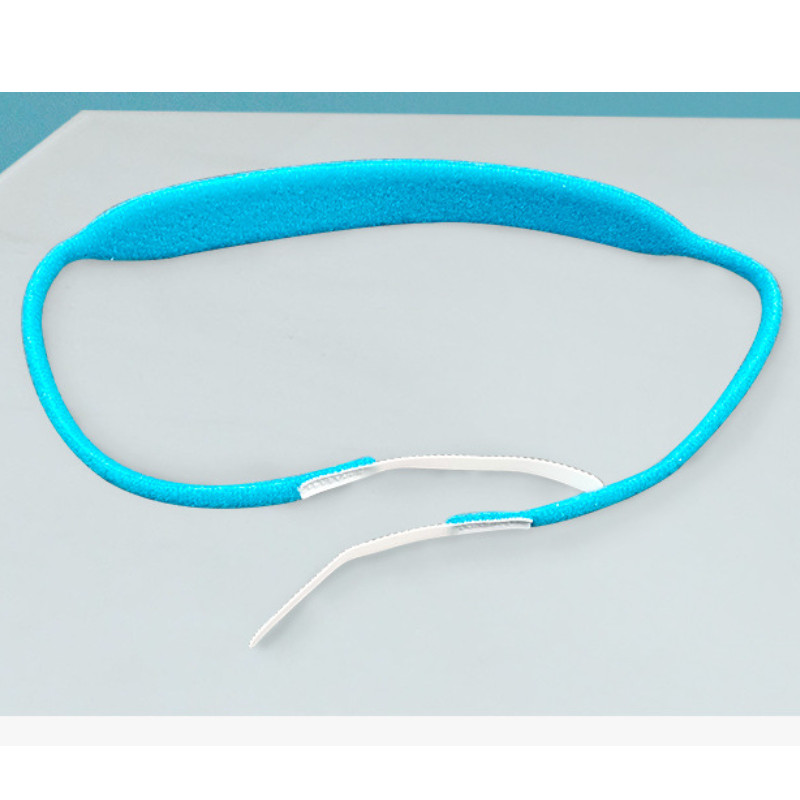 ที่ผูกท่อเจาะคอ ผู้ใหญ่สำหรับผู้ป่วยเจาะคอ Tracheostomy Tube Holder หนึ่งแถบบรรจุ Air Cut เทปยึด ความยาวและสั้นปรับได้