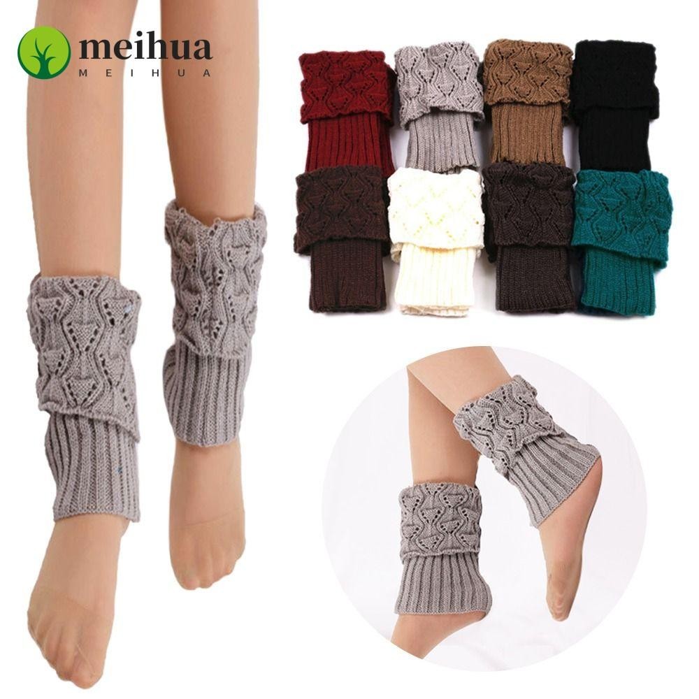 Meihua ขาอุ ่ นถุงน ่ องขาแขนสั ้ น Boot Toppers ข ้ อเท ้ า Toppers