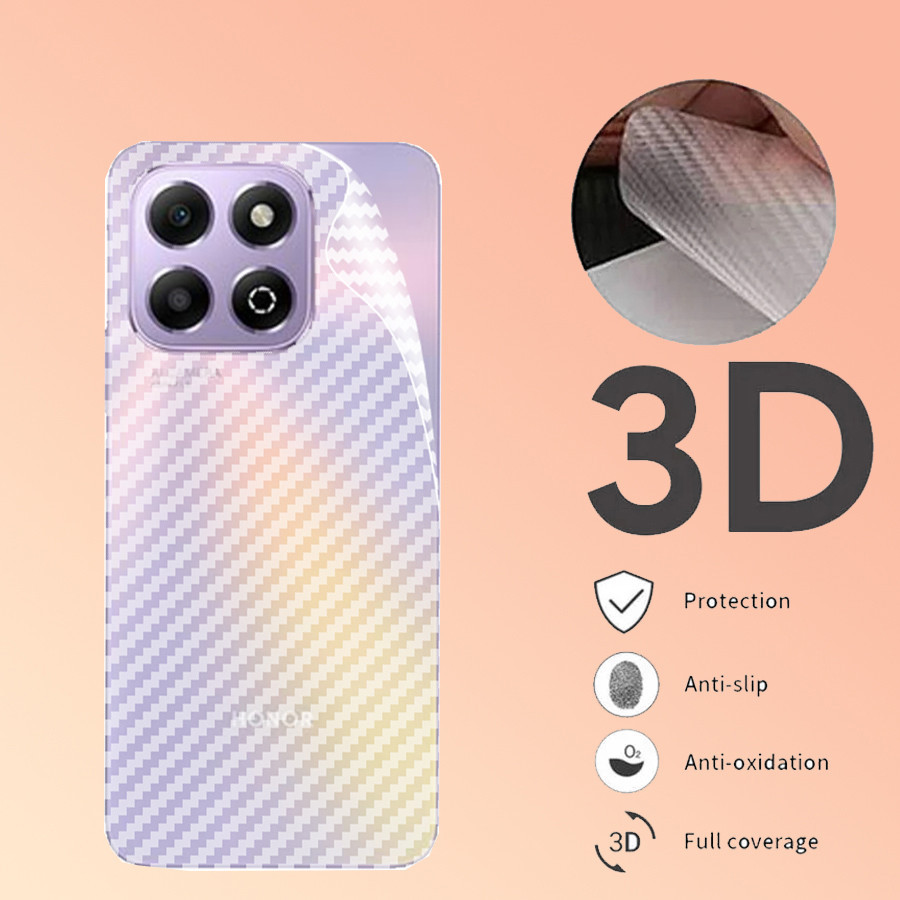 คาร์บอนไฟเบอร์ฟิล์มนุ่มสําหรับ Honor X6B X6A 4G 2024 Matte Screen Protector สําหรับ HonorX6b X6 b X6