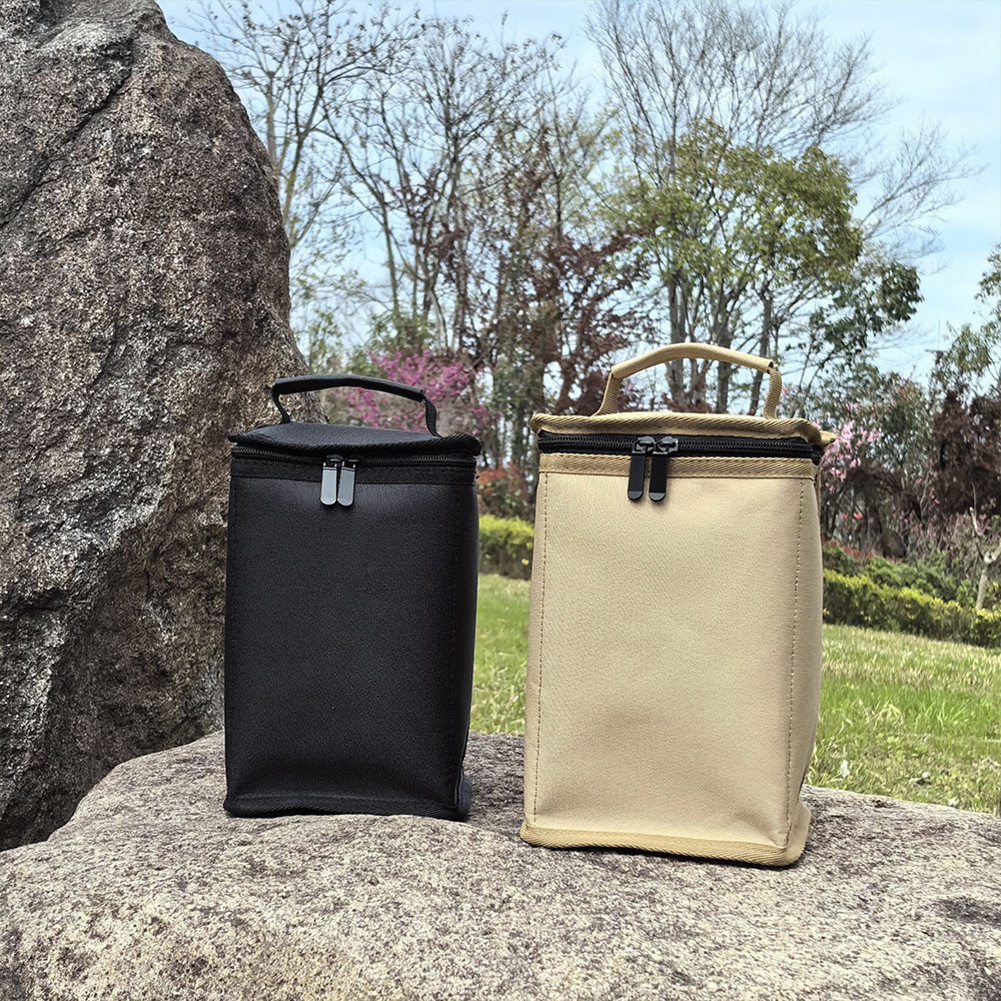 จัดส่งในกรุงเทพฯ Camping Lantern กระเป๋าถังแก๊ส 600D ผ้า Oxford พร้อมที่จับสําหรับตั้งแคมป์กลางแจ้ง