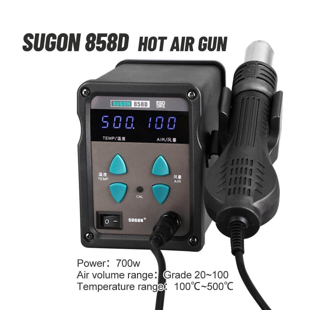 เครื่องเป่าลมร้อน Hot Air - SUGON 858D