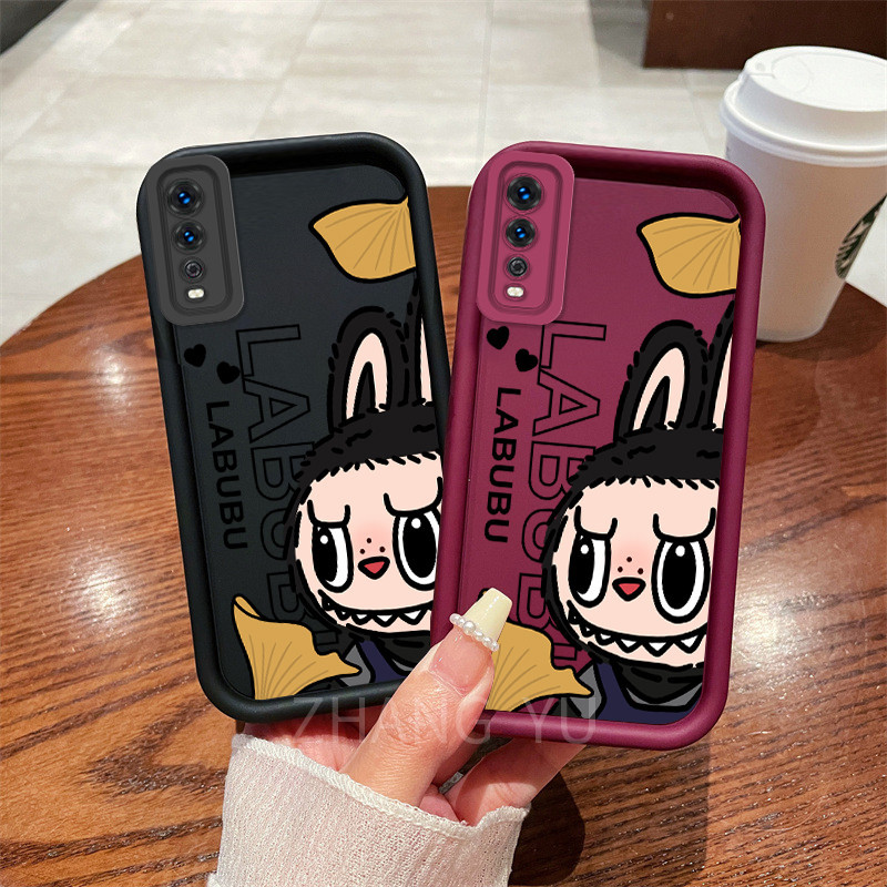 COD Ready STOCKCase สําหรับ vivo Y20 Y12S Y20S Y20i Y20A เคสโทรศัพท์ LABU รูปแบบการ์ตูนใหม่ฝาครอบกรณี