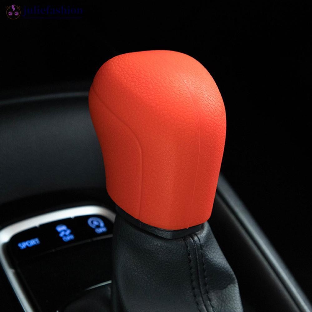 JULIEFASHION ซิลิโคนรถเกียร์ Shift COLLAR Shift Knob Grips ฝาครอบ Shift Lever ตกแต่งสําหรับ Toyota C