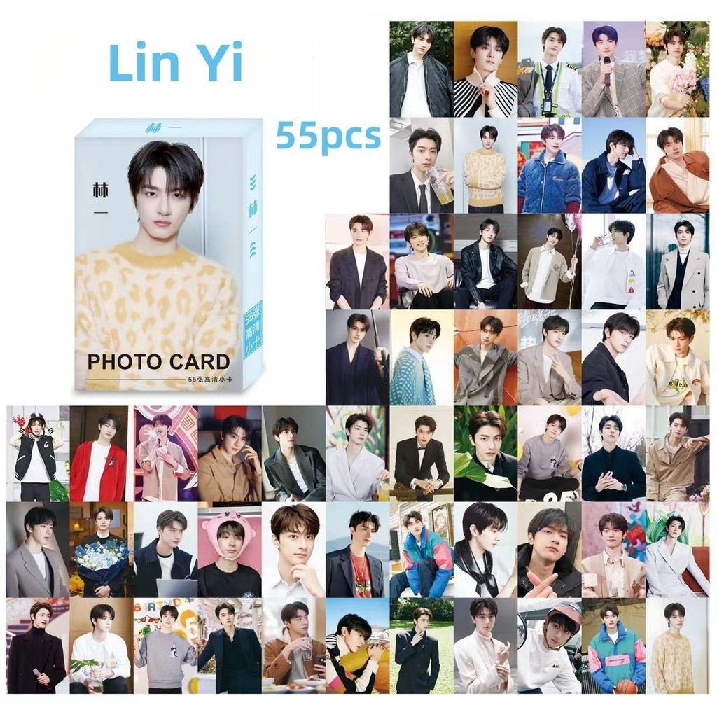 50-55pcs Chinese Drama Actor Singer Kun Cai Xukun LAY Zhang Yixing Hologram Lomo cards Leo Luo Yunxi Leo Wu Lei Holographic Photocard Lin Yi Liu YuNing Laser Postcards Ready Stock SX