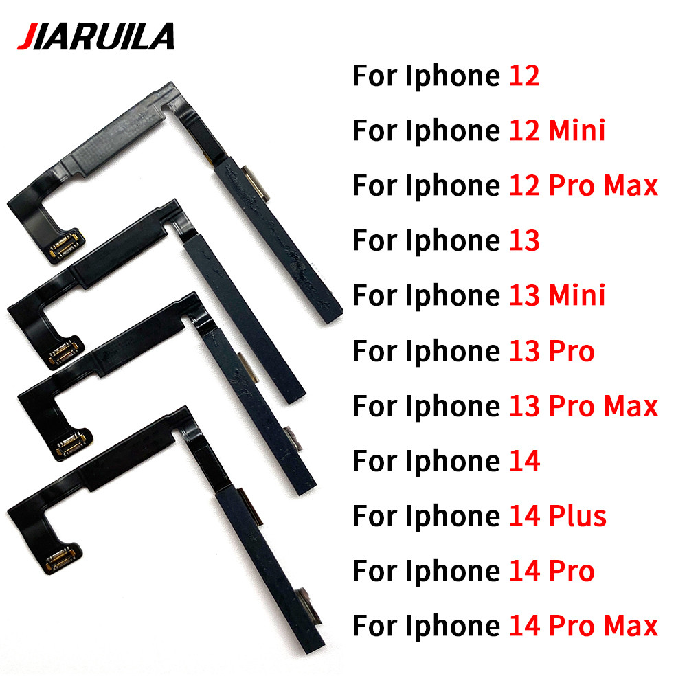 บอร์ดป้องกันแบตเตอรี่ Flex Cable สําหรับโทรศัพท์ 14 13 12 Pro Max 12 13 Mini 14 Plus ซ่อมย้ายชิปการเข้ารหัสใช้การบํารุงรักษา
