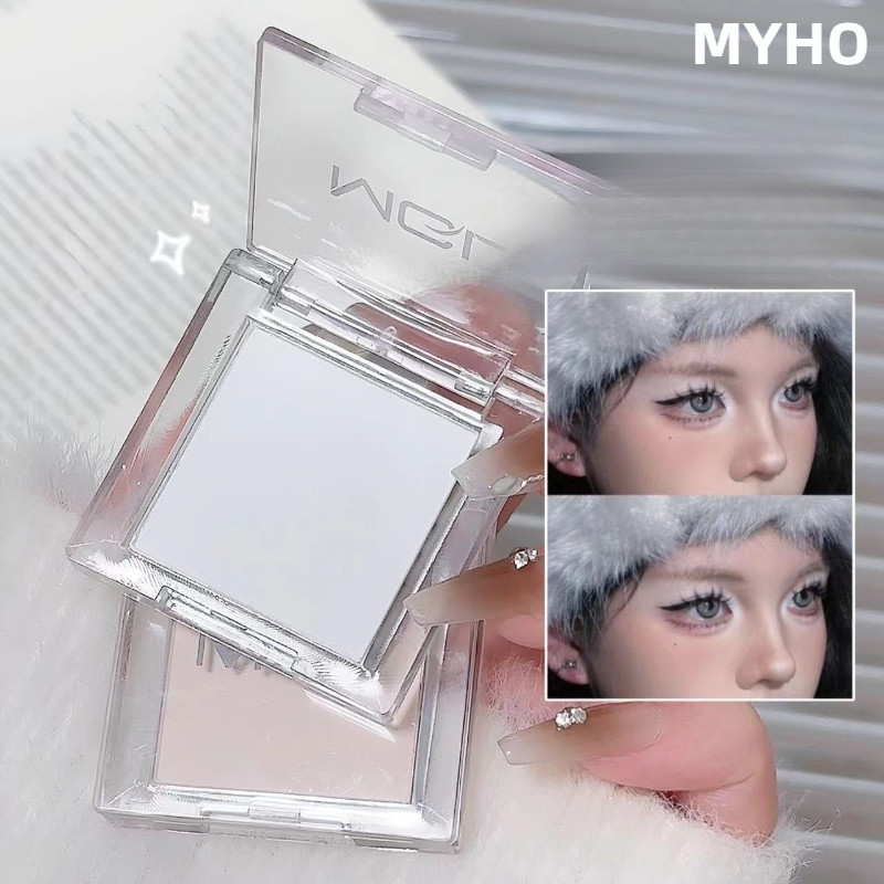 MYHO อายแชโดว์สีควันขาวบริสุทธิ์สีเดียว