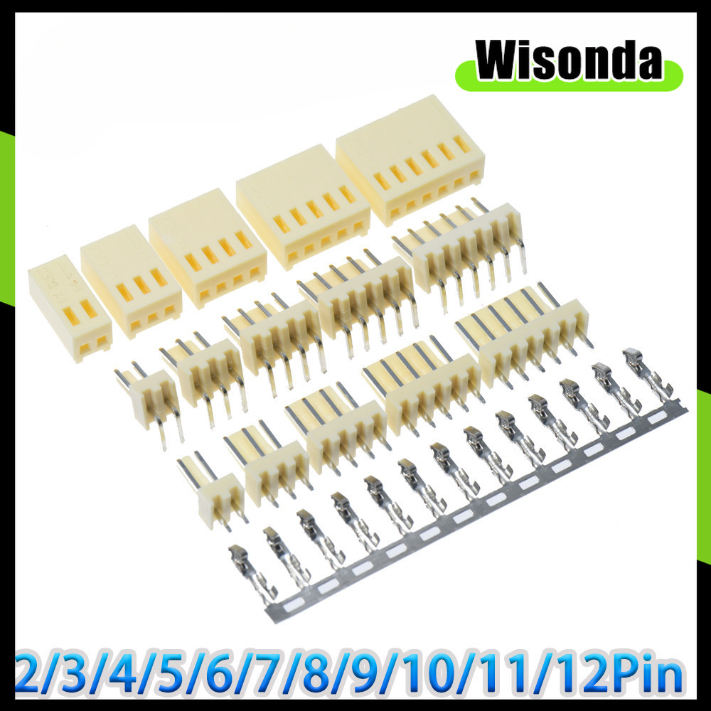 10pcs KF2510 connector 2P 3P 4P 8P KF2510-4AW ชายหญิงตัวเชื่อมต่อตรงมุมขวา Pin header 2.54 มม.4pin