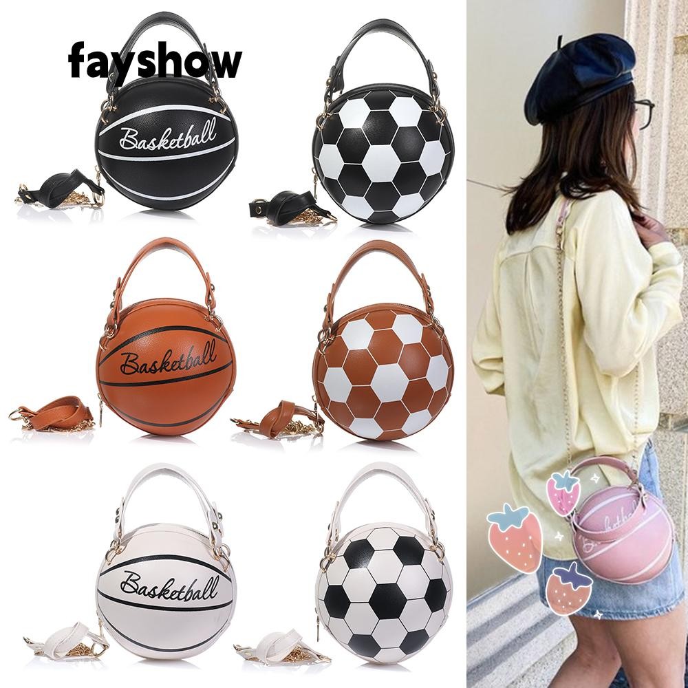 Fay กระเป๋าสะพายทรงกลมส่วนบุคคลหนังผู้หญิงกระเป๋าสะพายข้าง