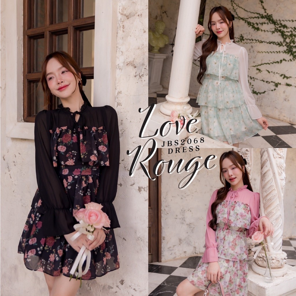#JBS2068 Love Rouge Dress