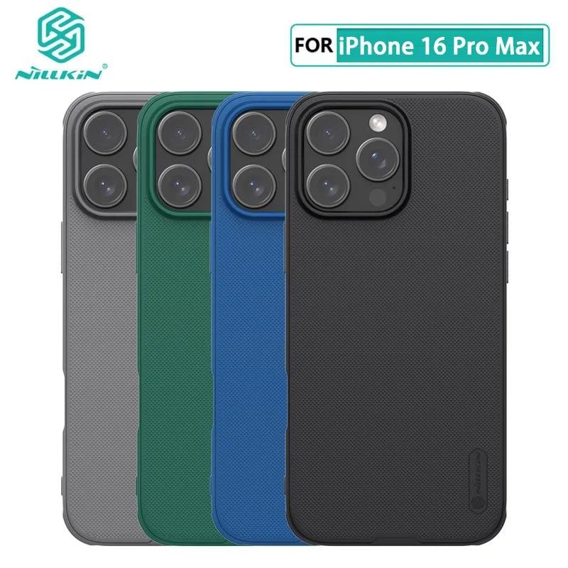 เคส iPhone 16 Nillkin Frosted Shield Pro พีซีฮาร์ดปกหลังเคสสำหรับ iPhone16 Pro Max