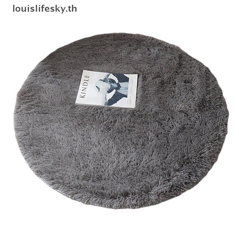 Llth พรมขนสัตว์ปุยพรมห้องนั่งเล่น Faux Fur รอบเสื่อเด็กยาว Plush พรมหน้าแรกตกแต่งห้องนอน Shaggy พรมร้อน
