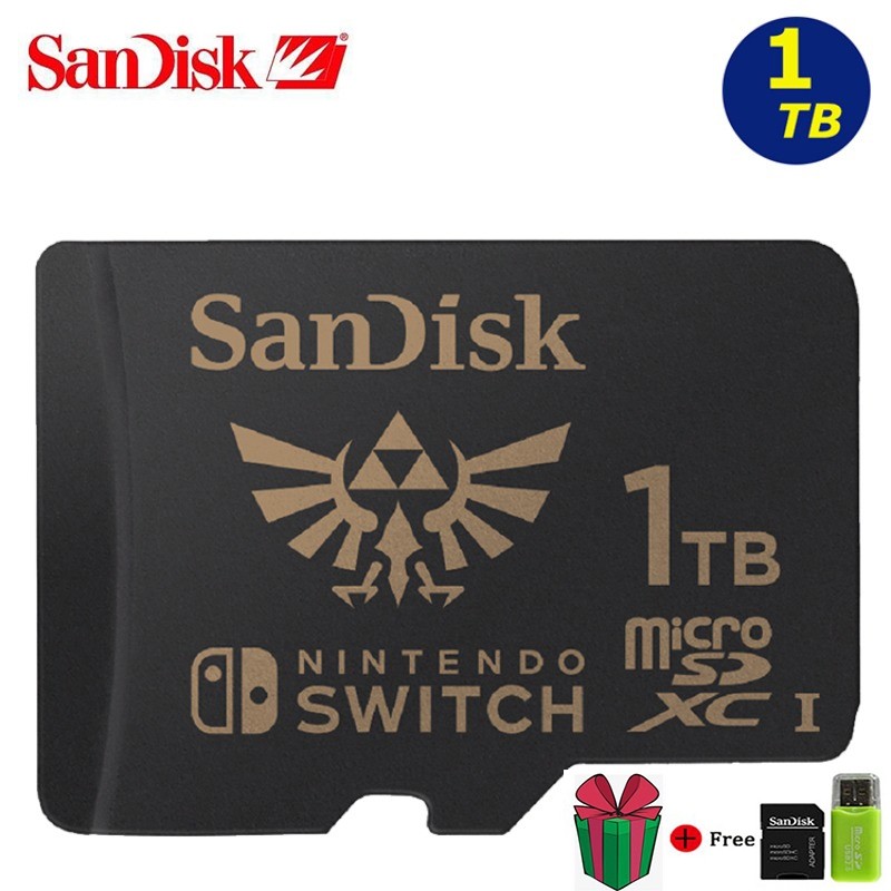 Mini1tb [Nintendo SWITCH] microSDXC SDSQXAO-1T00 การ์ดหน่วยความจํา Nintendo