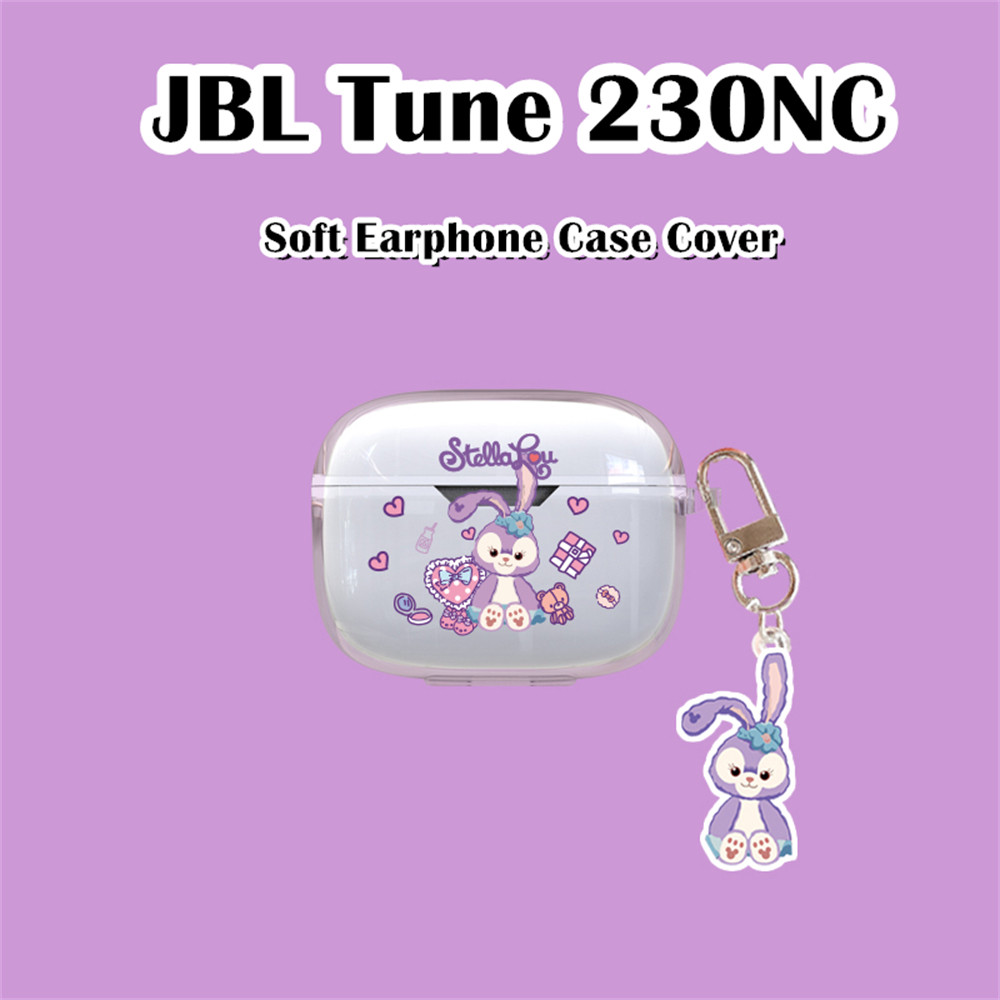 【Case Home】นําไปใช้กับ JBL Tune 230NC/JBL Tune 230 เคส Case เคสหูฟัง น่ารัก ซิลิโคนนุ่ม เคส เคสหูฟัง