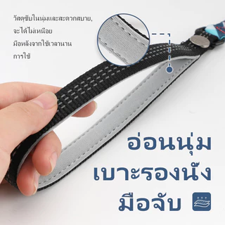 HamshMoc สายจูงสุนัข Heavy Duty ทนทานสายจูงสัตว์เลี้ยงสะท้อนแสงพร้อมเบาะนุ่มสําหรับสุนัขลูกสุนัขเดินควบคุมง่าย
