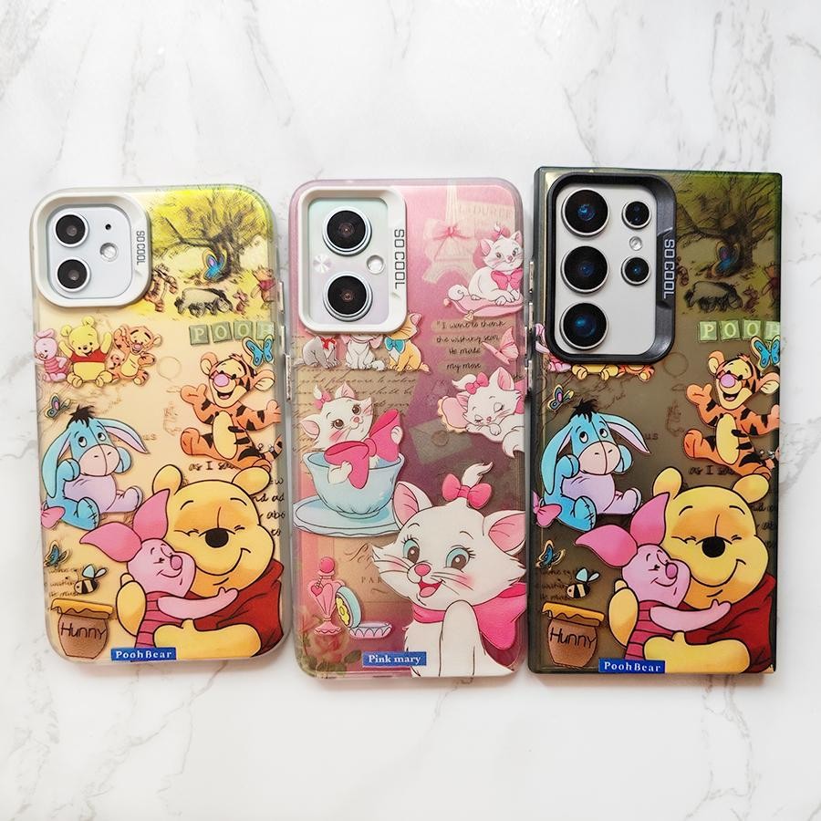 เคส เคสไอโฟน iPhone 11 16 14 15 13 12 XS MAX X XR 7 8 plus PRO MAX ปลอกน่ารัก Mary Cat Bear IMD Case