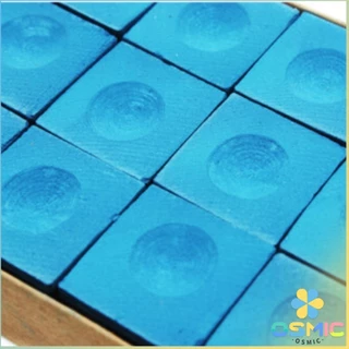 MIC ชอล์กฝนหัวคิว สีน้ำเงิน กล่องละ 12 อัน Billiard Chalk