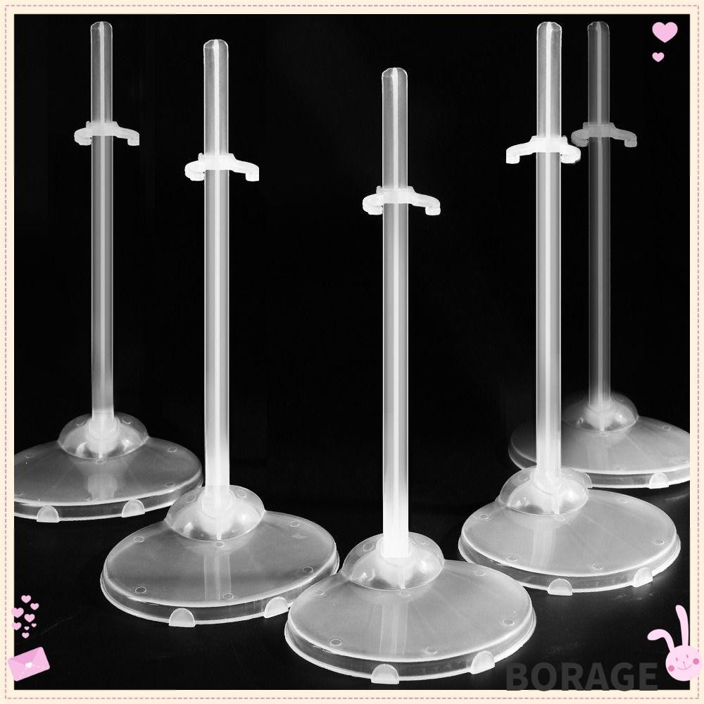 Borage ขาตั้งพลาสติกสําหรับตุ๊กตา 1/6 Dolls Useful Display Model Stent/หลากสี