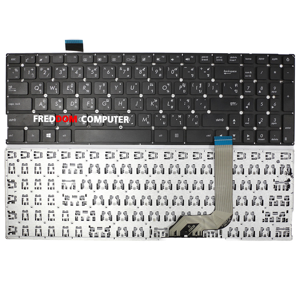 คีย์บอร์ด Asus X542 X542U X542U X542UR X542UQR X542UN X542UF X542UA X542UQ X542B X542BA / K542 A542 