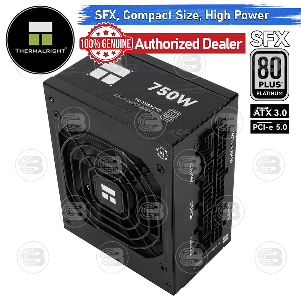 [CoolBlasterThai] Thermalright SFX Power Supply 750W 80 Plus Platinum Embossed Full Modular (TPFX750)
