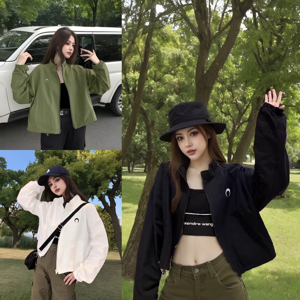 เสื้อคลุมผ้าร่มกันแดด กันลม สวมใส่สบายไม่อึดอัด ดีไซน์ทันสมัยสำหรับทุกวันและทุกสภาพอากาศ
