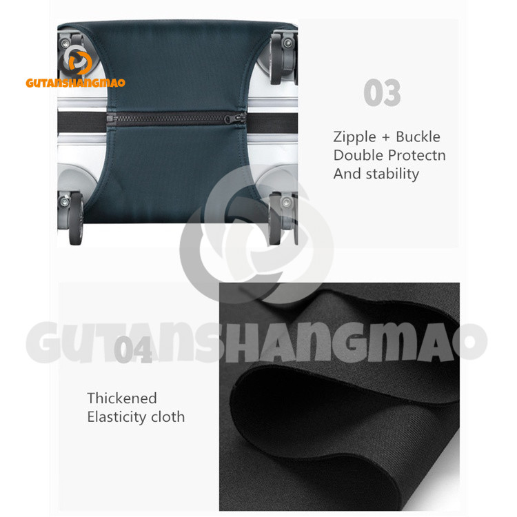 Mr. Men and Little Miss ผ้าคลุมกระเป๋าเดินทาง ผ้าคลุมกระเป๋าเดินทางแบบซักได้ ผ้าคลุมกระเป๋าเดินทางกันฝุ่น